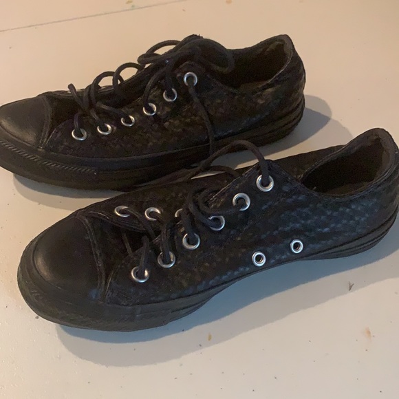 Printed leather Converse - Picture 3 of 5